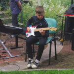 une guitare électrique