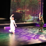 Gala des adultes de l'école municipale de danses sur le thème de Maléfique.