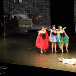 Gala des adultes de l'école municipale de danses sur le thème de Maléfique.