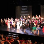 Gala des adultes de l'école municipale de danses sur le thème de Maléfique.