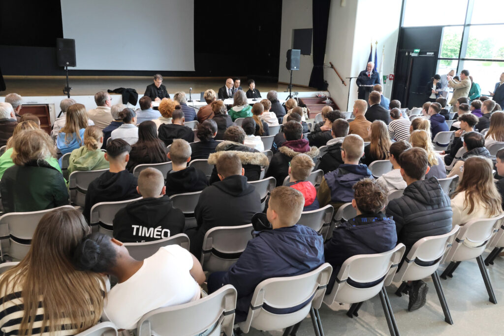 Rencontre avec les Hibakusha - discours du député