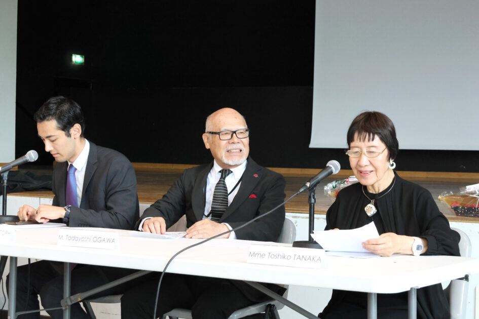Rencontre avec les Hibakusha - témoignages de Madame Toshiko Tanaka et Monsieur Tadayoshi Ogawa