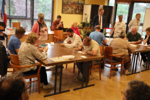 Dépouillement du 2ème tour des élections législatives anticipées à Gonfreville l'Orcher