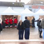 Marché de Noël sur la place du Vieux-Colombier