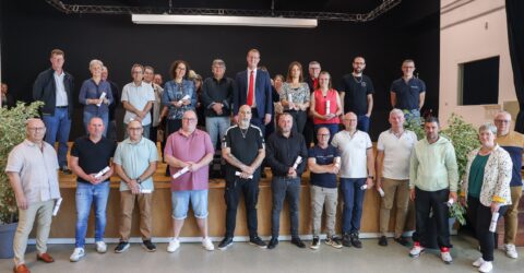 Cérémonie de remise des diplômes du travail le 21 mai 2026
