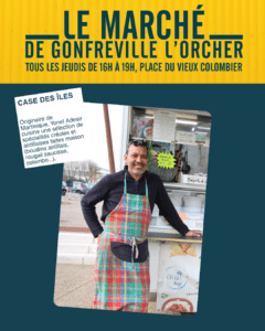 La Case des îles Originaire de Martinique, Yonel Adesir cuisine une sélection de spécialités créoles et antillaises faites maison (boudins antillais, rougail saucisse, colombo...)