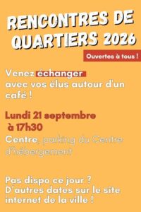 Rencontres de quartiers du 21/09/2026
