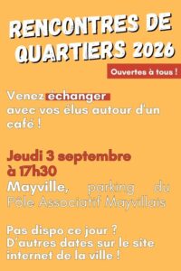 Rencontres de quartiers du 3/09